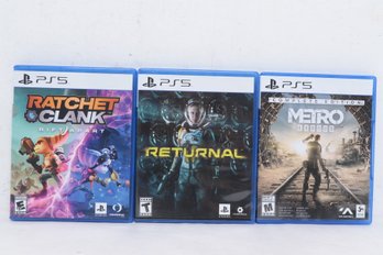 3 Sealed PS5 Games: Metro, Returnal, & Ratchet Clank