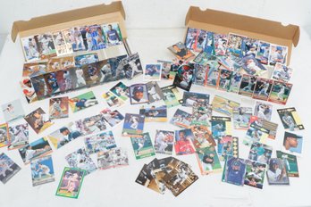 Assorted Grouping Of 1990s Sports Cards: Mixed Players & Brands