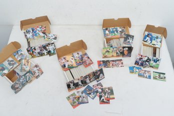 Grouping Of Mixed Brand 1990s Baseball & Football Cards: Barry Bonds, Ripken Jr,  Dan Marino & More