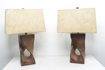 Pair Of Modern Table Lamps