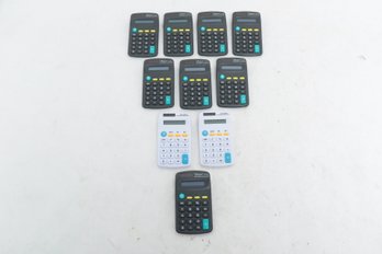 Grouping Of 10 Kenko KK 402 Electronic Calculators