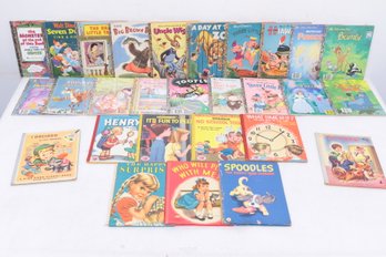 19 Vintage Little Golden Books From 1950s