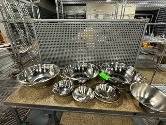 Large Lot Of Mixing Bowls