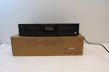 BSR EQ 3000 Stereo Frequency Equalizer UNTESTED