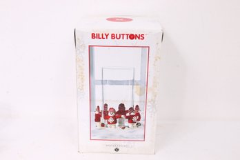 Department 56 Billy Buttons 10' Hurricane Lamp Candle Holder - New Old Stock