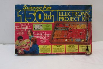 Vintage 1972 Science Fair Electronic Project Kit