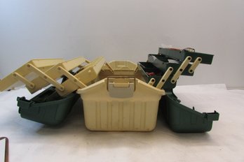 Vintage Plano Tackle Box With Radio Control Parts