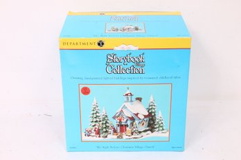 Storybook Village Collection The Night Before Christmas Village Chairs - New Old Stock