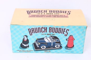 Department 56 Brunch Buddies It's A Dog's Life - 3pcs Set - New Old Stock