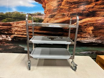 Stainless Steel  Rolling Cart 34 X 30 16