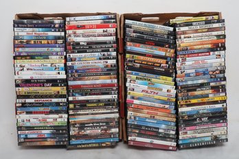 Approx. 120 Pre-owned Mixed Genre DVDs