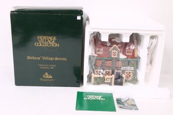 Department 56 Heritage Village Collection Dickens Village Dedlock Arms 3rd Edition 1994 - New Old Stock