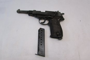 Replica Non Firing Walther P38 Prop Gun 9mm AS IS