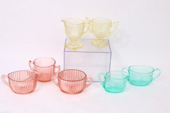 Vintage Group Of Depression Glass