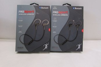 Pro Sport Wireless Ear Buds Lot Of 2