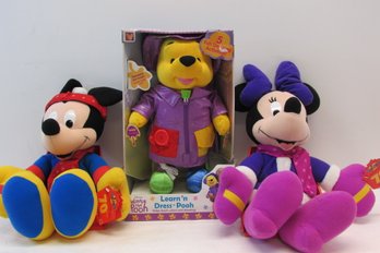 Disney Stuffed Toy Lot