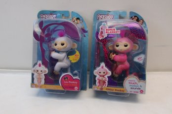 Fingerlings Baby Monkey Finger Pets Lot Of 2