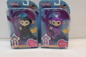 Fingerlings Baby Monkey Finger Pets Lot Of 2