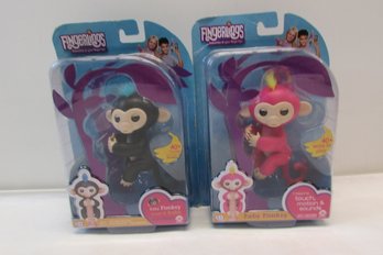 Fingerlings Baby Monkey Finger Pets Lot Of 2