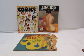 Vintage Walter Foster Drawing Books And Career Girls Paper Dolls