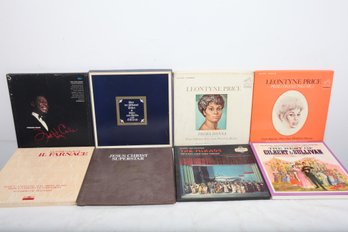 8 Vintage Vinyl Record Box Sets: Nat King Cole, Leotyne Prince, Jesus Christ Superstar & More