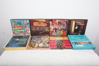 8 Vintage Vinyl Box Sets: Music Of Hollywood, Sounds Of Broadway, & More!!