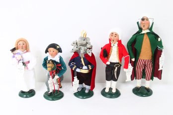 Byer's Choice The Nutcracker Series Carolers Figurines Includes Mouse King, Marie, Prince, Fritz, Drosselmeier