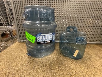 Lot Of 2 Ice And Water Buckets