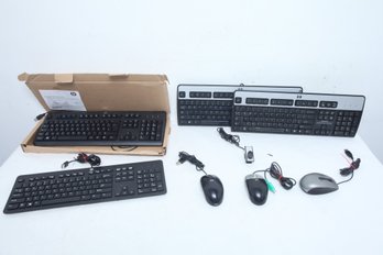 Pre-Owned Computer Keyboards, Mouses & Webcam HP, Dell & Logitech