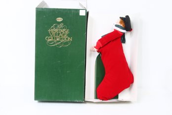 Department 56 Heritage Village Collection Christmas Tiny Tim Stocking Doll #5921-8 - New Old Stock