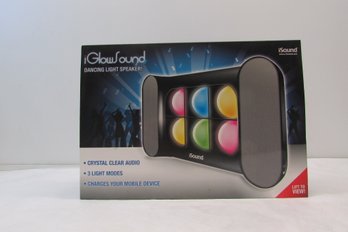 I Sound I Glow Sound Dancing Lights Speaker