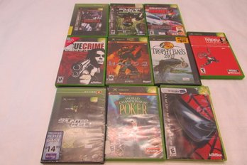 Xbox Games Lot Quantity 10