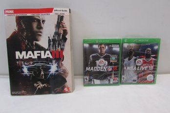 Xbox One Games And Mafia III Official Guide