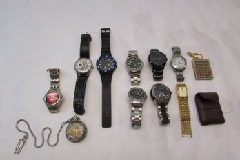 Assorted Watch Lot PARTS OR REPAIR