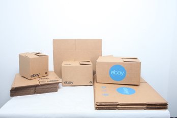 Grouping Of 3 Different Size EBay Shipping Boxes