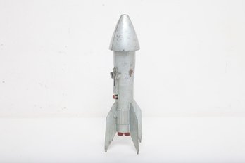 Vintage 1950's Astro Mfg. Co. Rocket Mechanical Bank