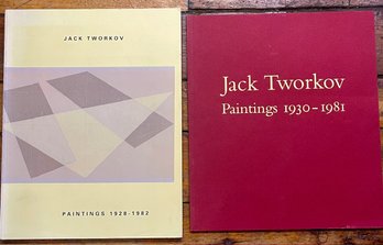 MODERN ART Jack TWORKOV 2 Exhibition Catalogs Illustrated American Abstract Expressionist Painter.