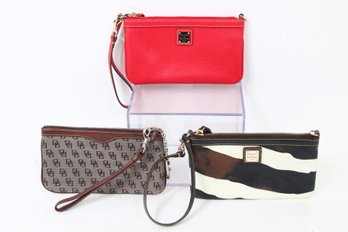 Group Of 3 DOONEY & BOURKE Wristlets - New No Tags