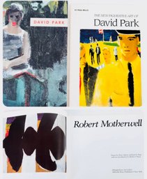 5 MODERN ART Robert Motherwell Books Including 1965 Frank O'Hara & 2 DAVID PARK Books