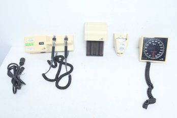 Welch Allyn Oto/Ophthalmoscope & Tycos Sphygmomanometer W/Accessories