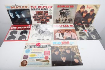 10 Sealed Original Beatles Vinyl Records