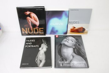 Group Of Professional Photo Albums With Or About Nude Portraits