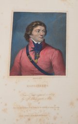 Colorplate Books: The Gallery Of Portraits  By Charles Knight 5 Volumes 1835