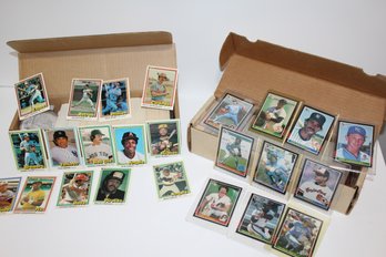 2 Donruss Baseball Long Boxes 1981 & 1985 - HOFers