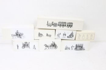 Department 56 Heritage Village Collection Large Group Of Accessories Figurines - NEW Old Stock