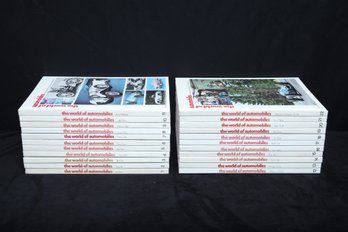 22 Hardcover Volumes Of 'The World Of Automobiles'