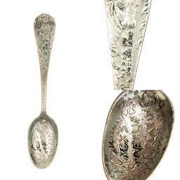 Sterling Plate Worlds Fair Medal Spoon Knox's Sparking Gelatine