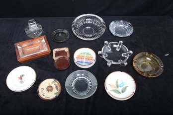 Grouping Of Mixed Vintage & Modern Ash Trays