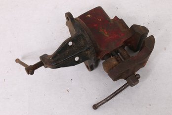 Antique Small Jewelers Vise Anvil Swivel Base Patented 1929