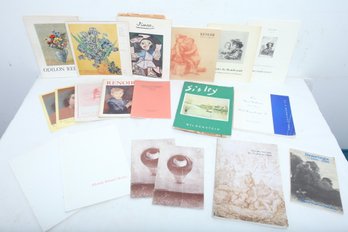 Grouping Of Miscellaneous Art Books